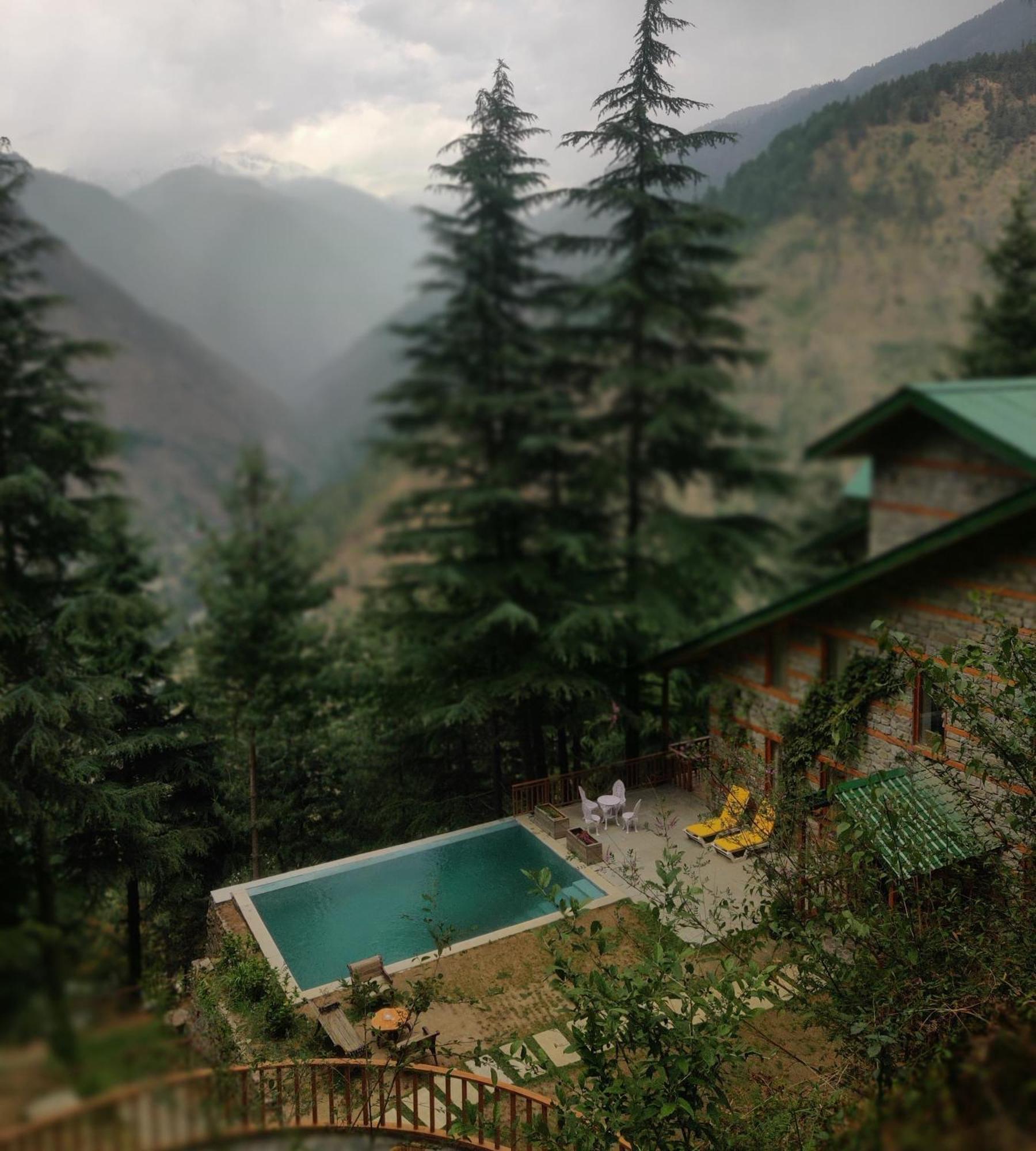 Kudrat - A Boutique Homestay- Tirthan Valley Gushaini Ngoại thất bức ảnh