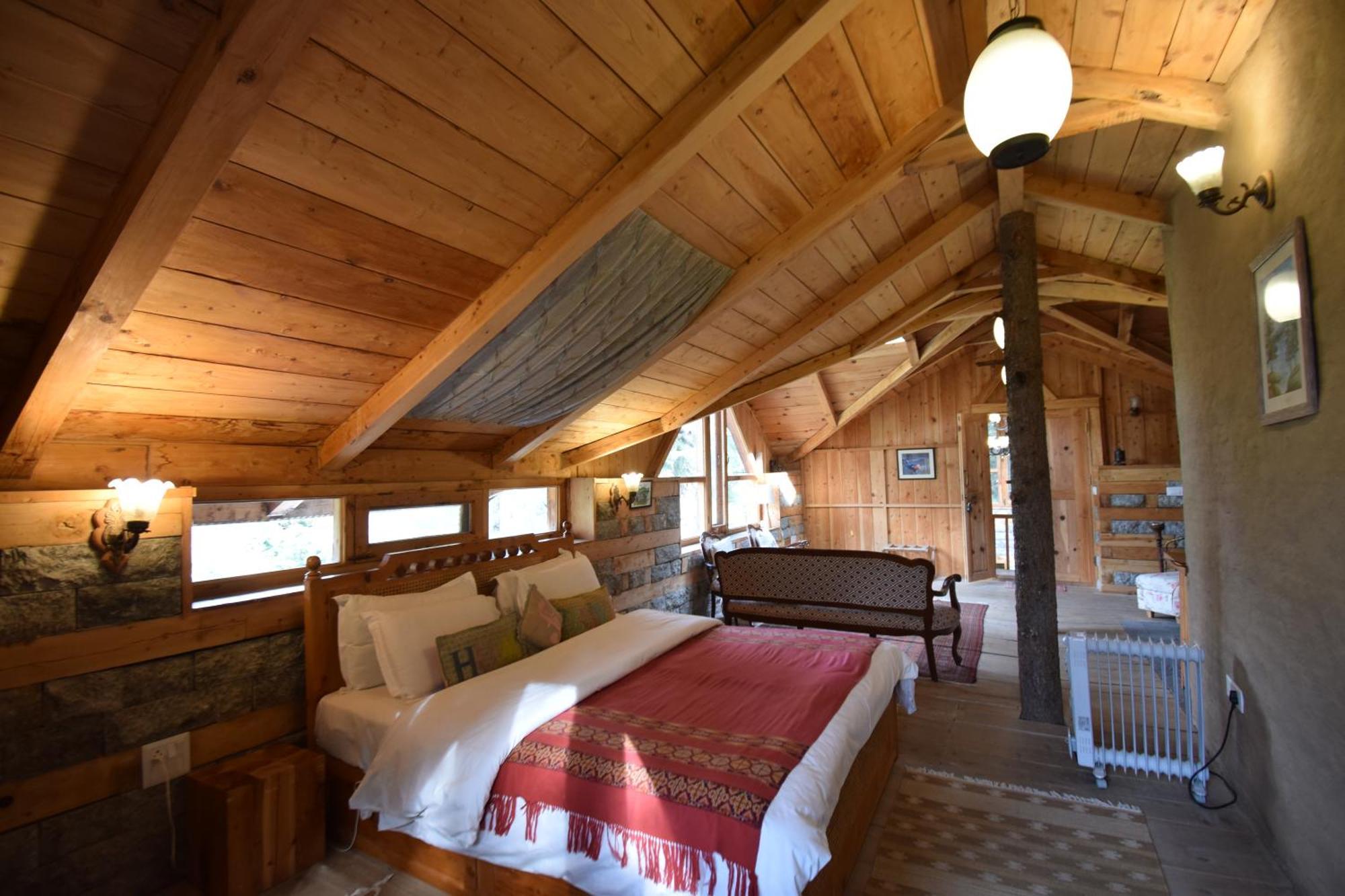 Kudrat - A Boutique Homestay- Tirthan Valley Gushaini Ngoại thất bức ảnh