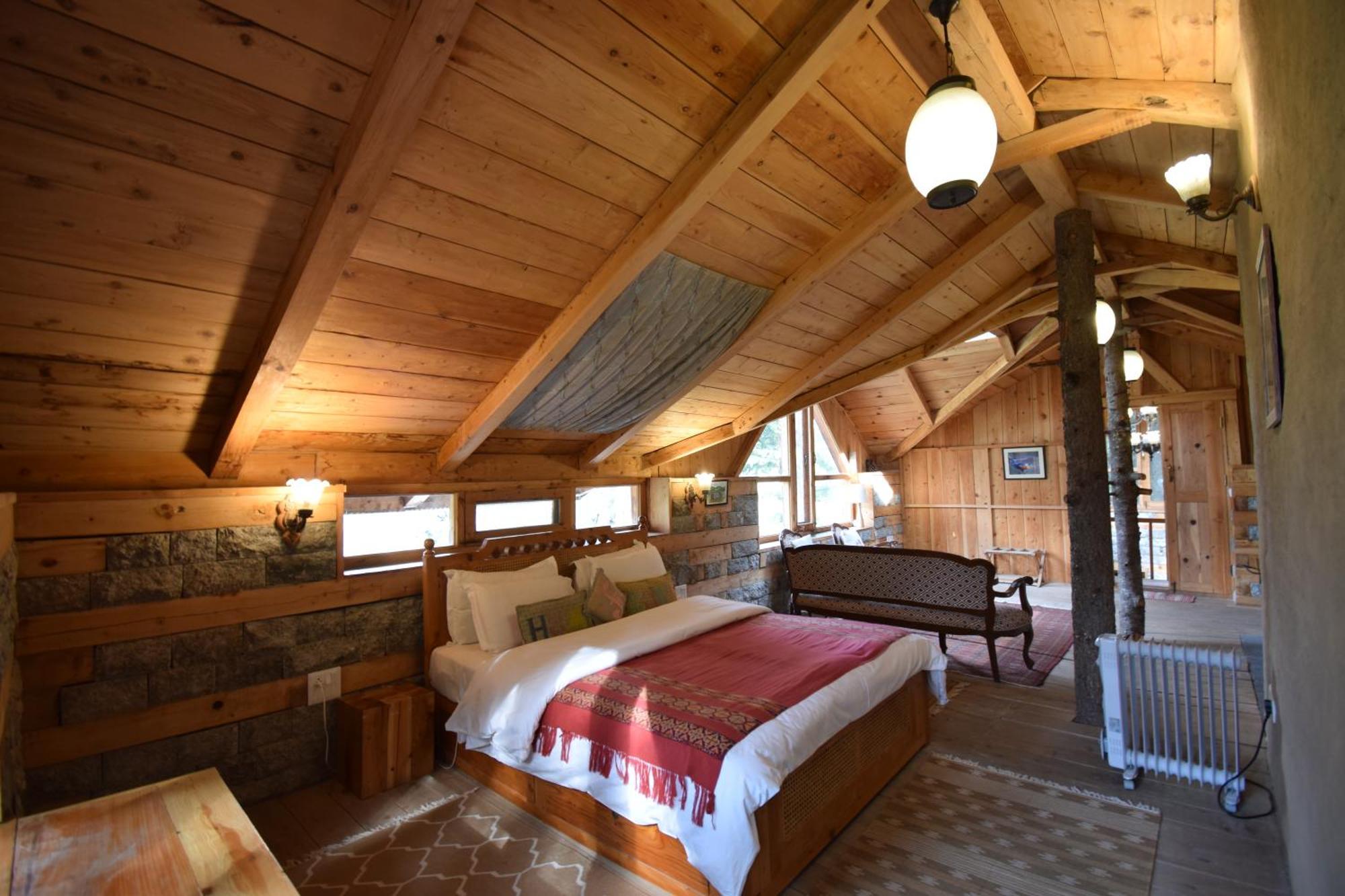 Kudrat - A Boutique Homestay- Tirthan Valley Gushaini Ngoại thất bức ảnh