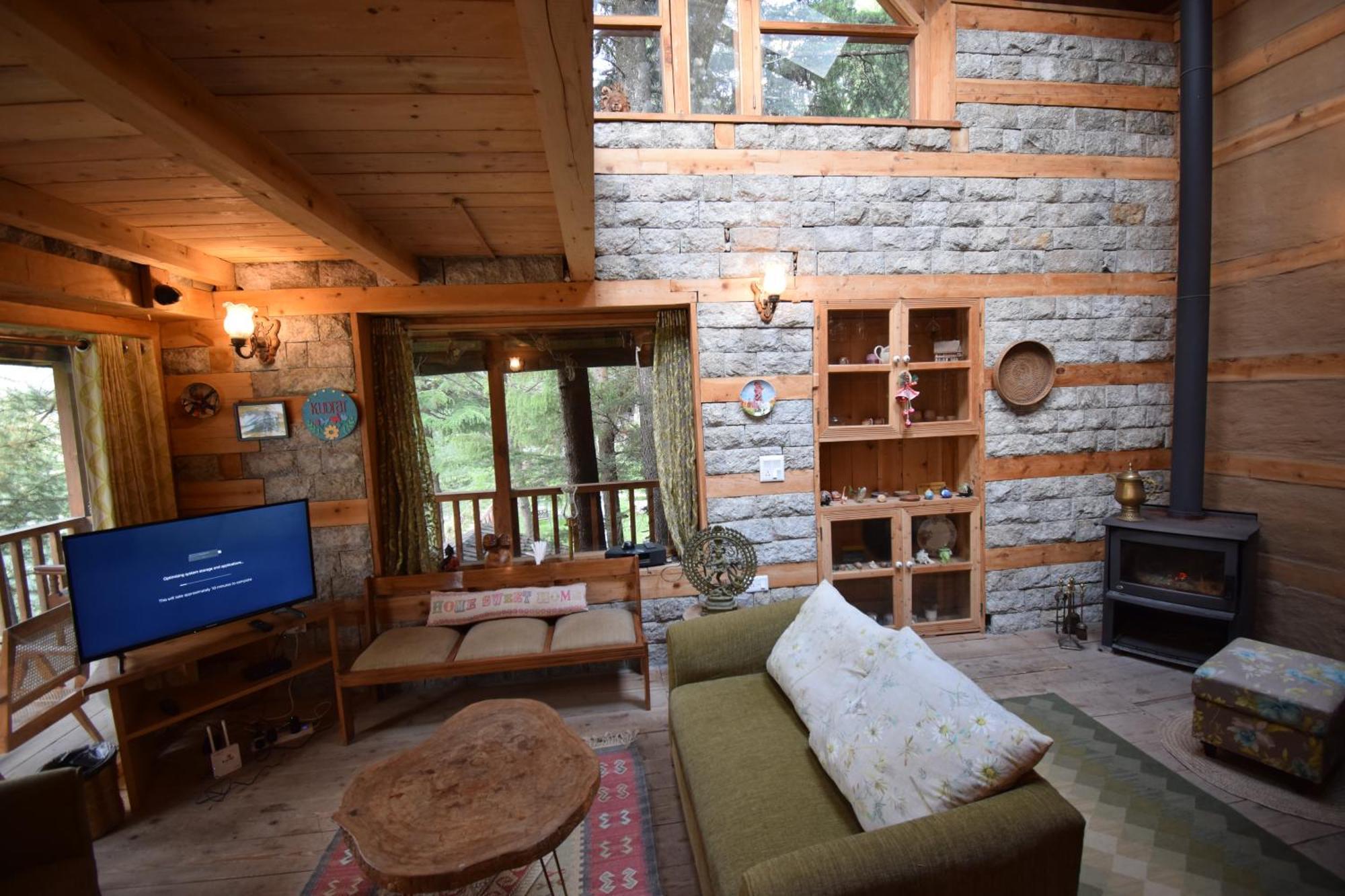 Kudrat - A Boutique Homestay- Tirthan Valley Gushaini Ngoại thất bức ảnh