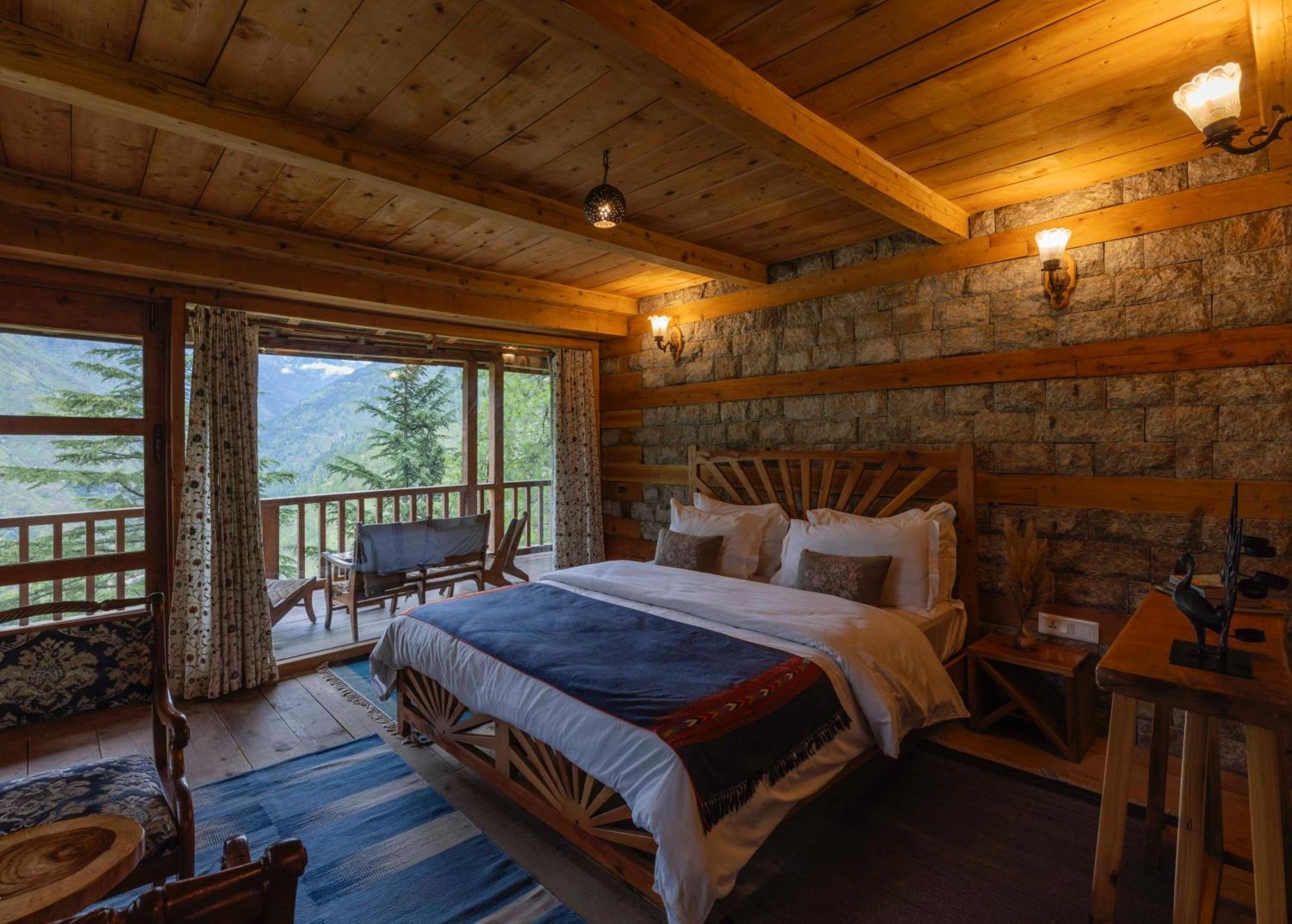 Kudrat - A Boutique Homestay- Tirthan Valley Gushaini Ngoại thất bức ảnh
