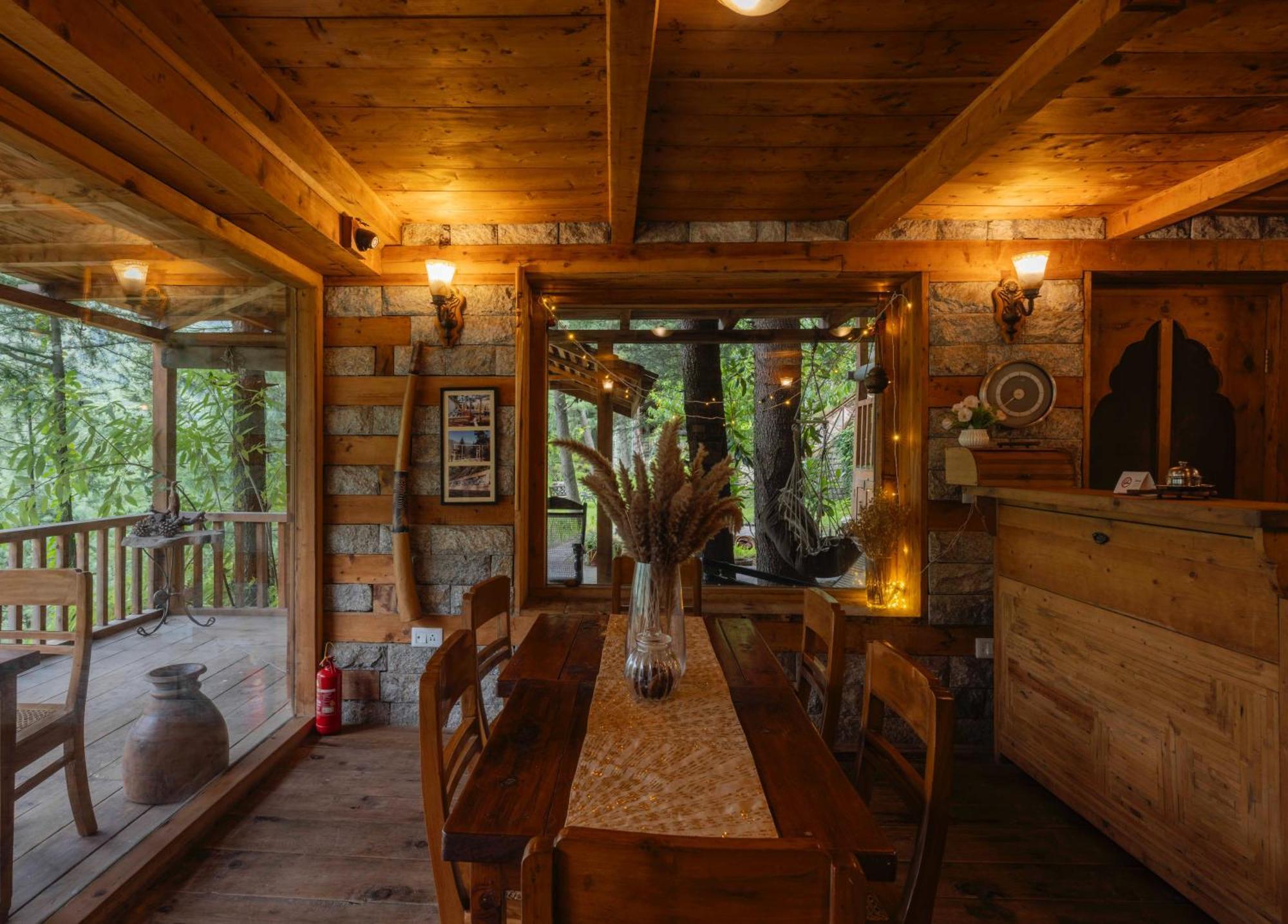 Kudrat - A Boutique Homestay- Tirthan Valley Gushaini Ngoại thất bức ảnh